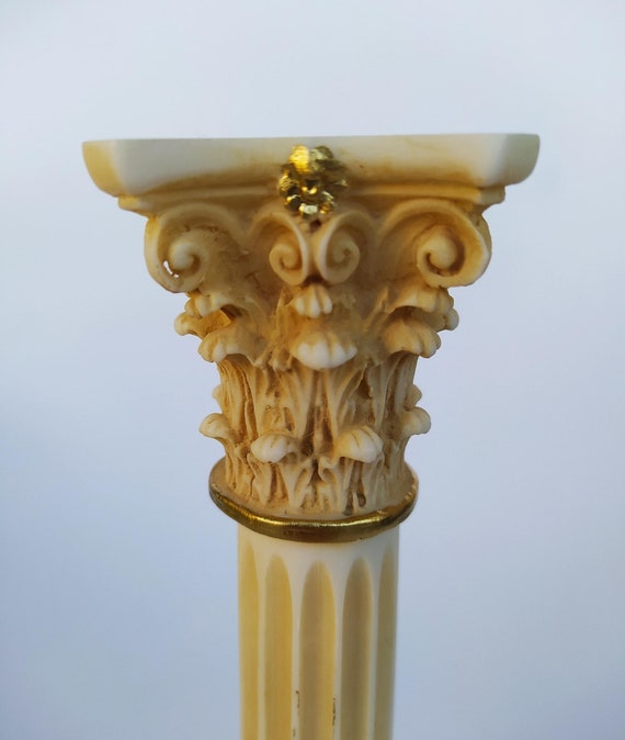コリント式の柱 古代ギリシャ様式の柱 8インチ - Etsy 日本