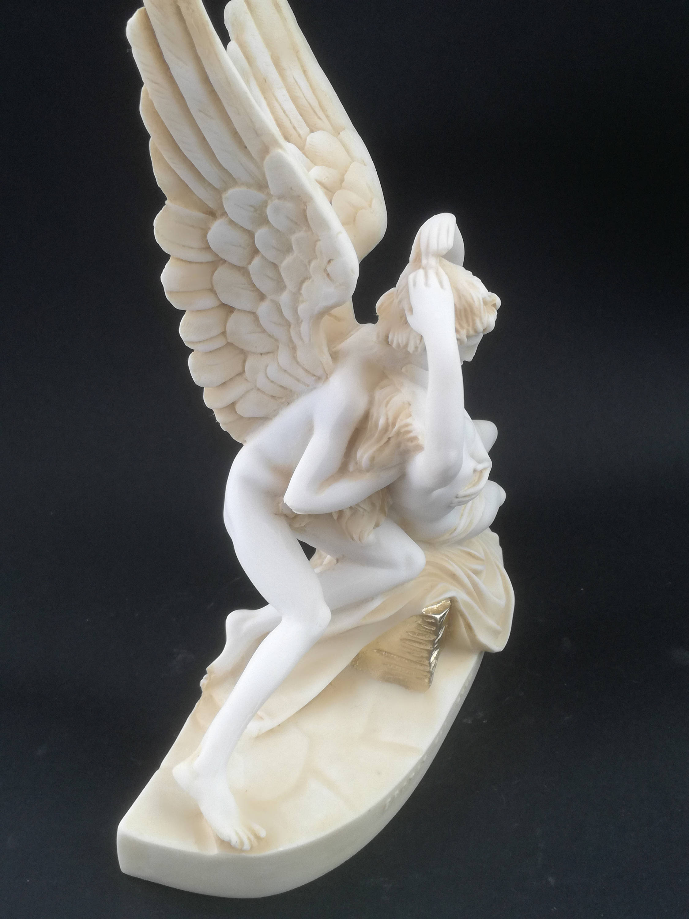 Cupid and Psyche Love and Soul statue Greek Mythology  8,3 inch Free shipping 