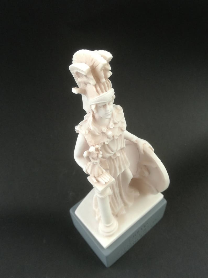 Athena Pallada Greek Art Statue Goddess Of Wisdom Patroness The City Of Athens