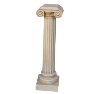 Ionic Column Ancient Greek Order Pillar 9 inches