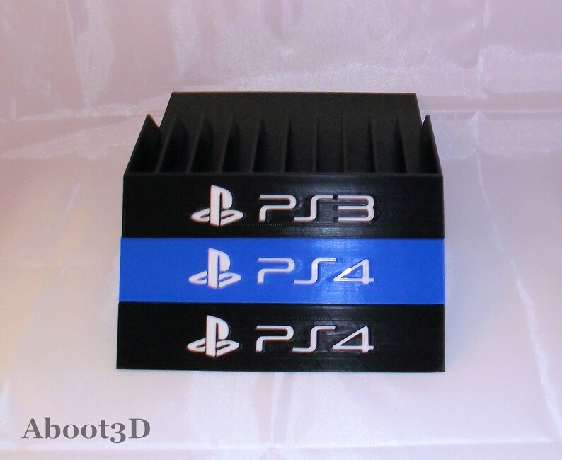 Playstation Game Case Holder Video Game Storage and Etsy