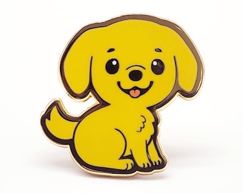 Golden retriever | Emaille pin labrador