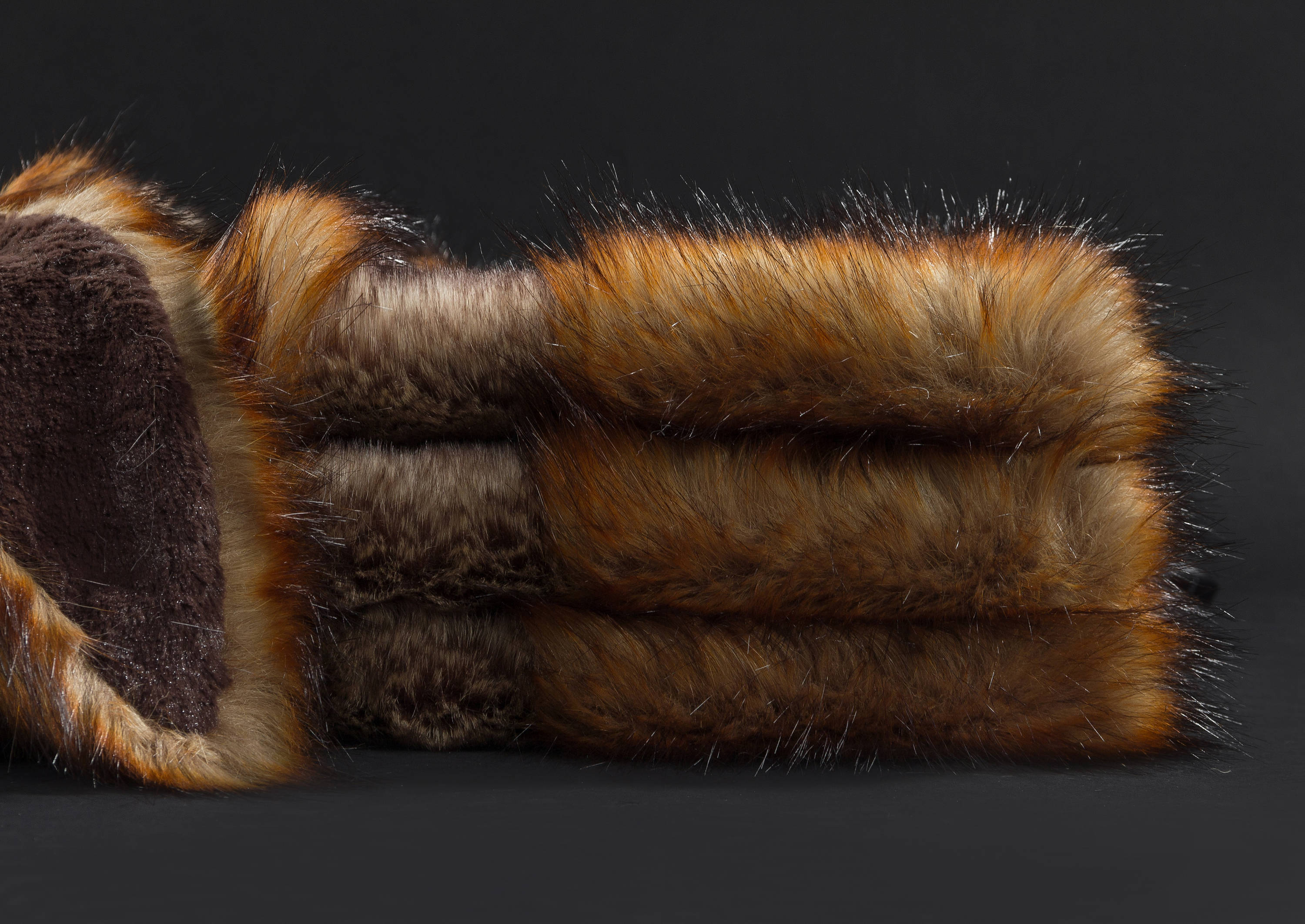 Red Fox Faux Fur Weight Blanket Red Fox, Weight Blanket, Throw Blanket