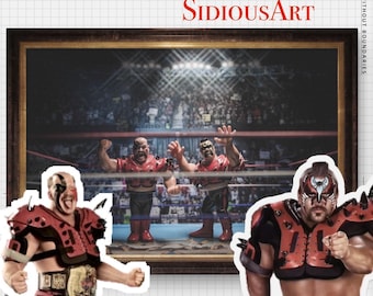Legion of Doom Wrestling Figures - Etsy