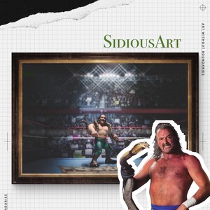Jake the Snake Roberts | Wrestling | WWF | WWE | Wrestling | Print
