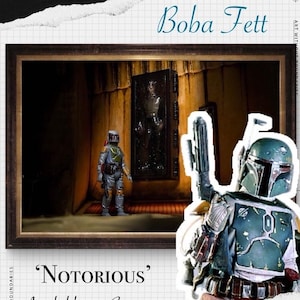 Boba Fett Star Wars Print: Vintage Toy Photography