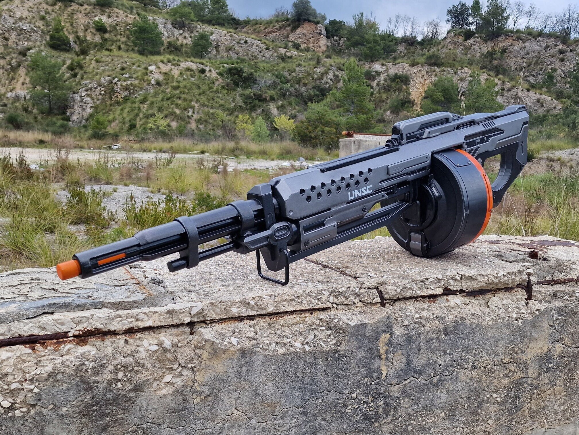 Halo 4 Props : SAW M739 fan-art - Etsy Israel