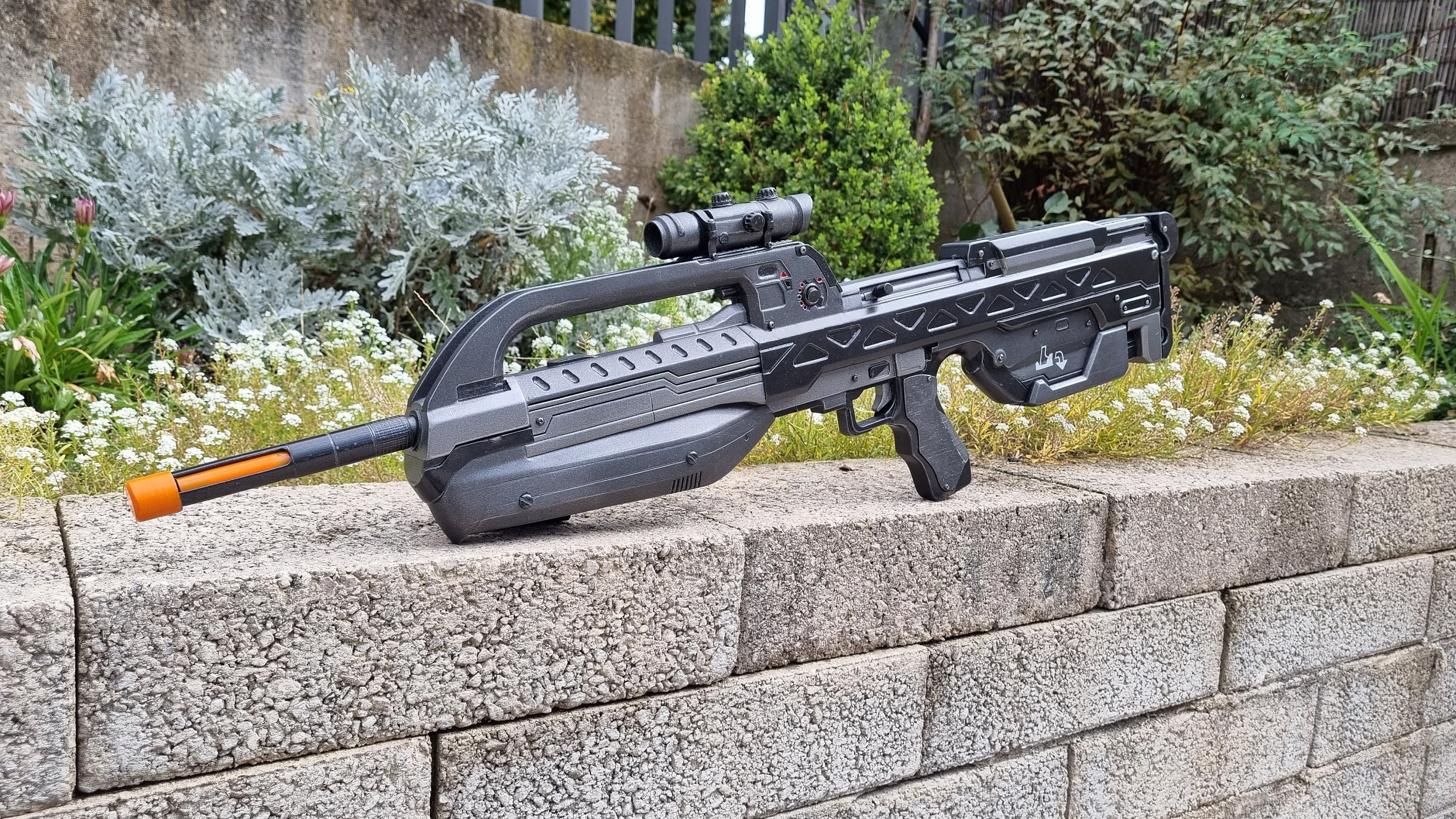 Halo 2A Props : Battle Rifle BR55 fan-art - Etsy