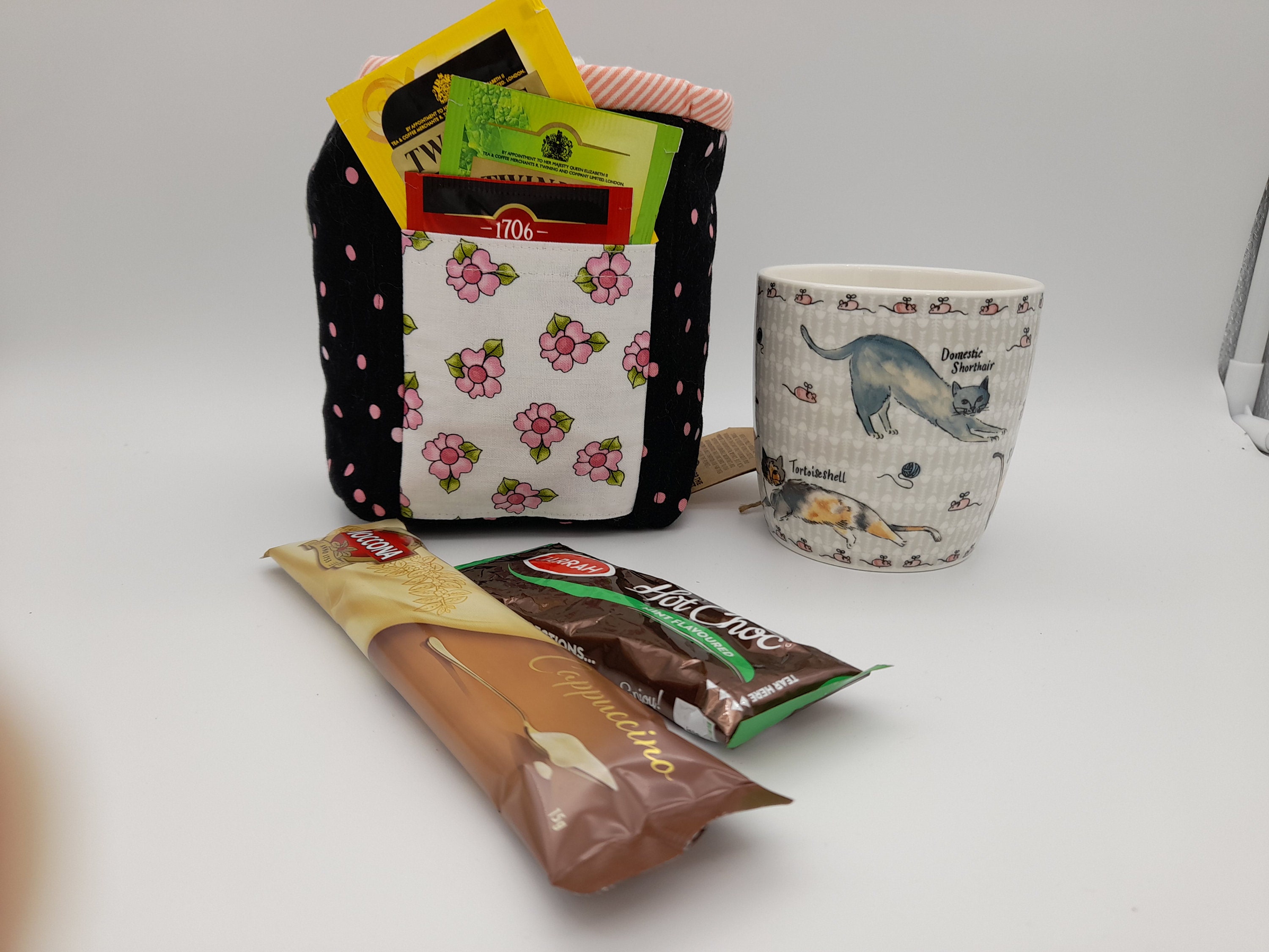 Mug Bag Set Coffee Mug Travel Mug Bag Cat Mother's Etsy