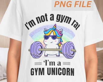 Gym shirt women funny, Fitness shirt women, Gym Unicorn, Exercise shirt, Gym girl PNG, Workout shirt women,Muscle mommy PNG,Digital Download