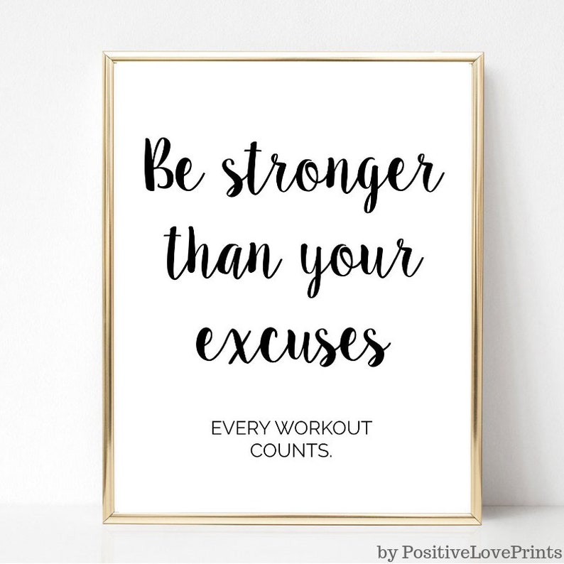 Gymnasium, Health and fitness, Training Printable Decor, Physical fitness Motivational Wall Artwork, Estimate Poster, Be more robust than your excuses, Fast Electronic Obtain image relating to Printable Gym Workout named Health club, Health, Exercise Printable Decor, Health and fitness Motivational Wall Artwork, Estimate Poster, Be more robust than your excuses, Prompt Electronic Down load