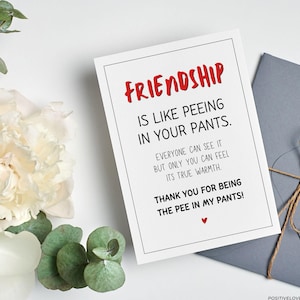 Our Friendship Is Like Peeing In Your Pants..... Plaque - Off The Wagon