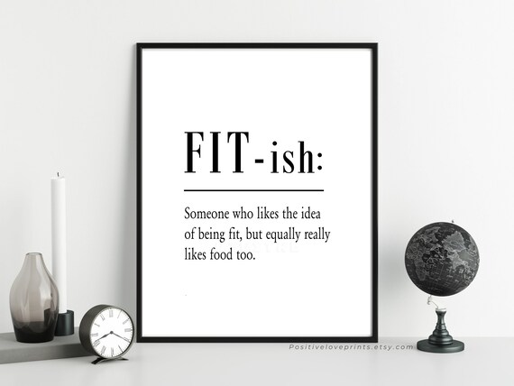 Results or Excuses Wall Art Home Gym Decor Workout Room Fitness Print Art  -P601