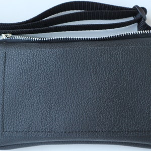 Riñonera impermeable negra, riñonera, bolso de cadera, bolso de hombro, bolso de cinturón, bolso cruzado, bolso de festival, bolso de carnaval, bolso de viaje, bolso tipo sobre