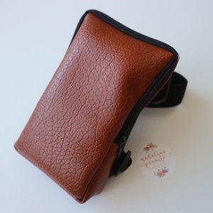 Sac de jambe imperméable au caramel, entraînement, GYM Running Leg purse Balade à vélo, Jarretière de jambe, Femme Homme Unisexe iPhone X, 11, 12, 13 Sac de carnaval