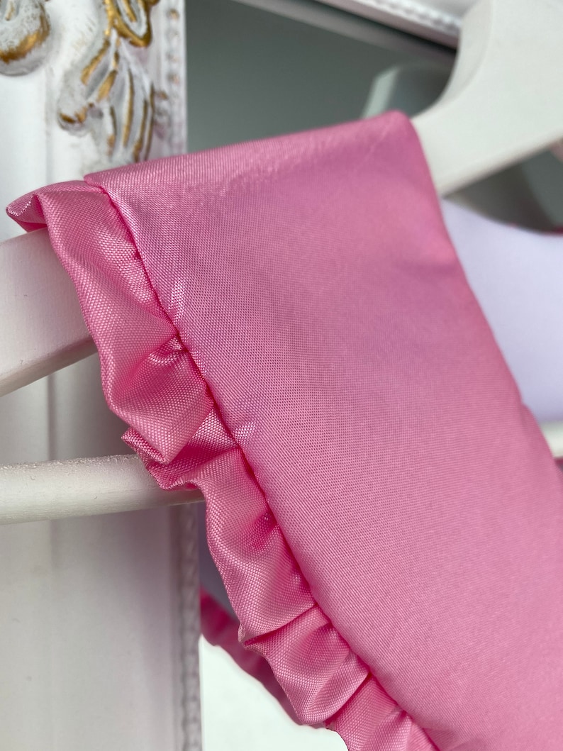 Ruffled Pink Collar Oversized Collar Detachable Collar - Etsy