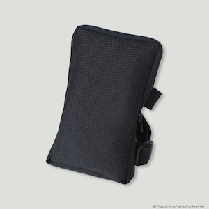Borsa da gamba nera, borsa da carnevale, borsa da coscia, borsa da festival, borsa impermeabile