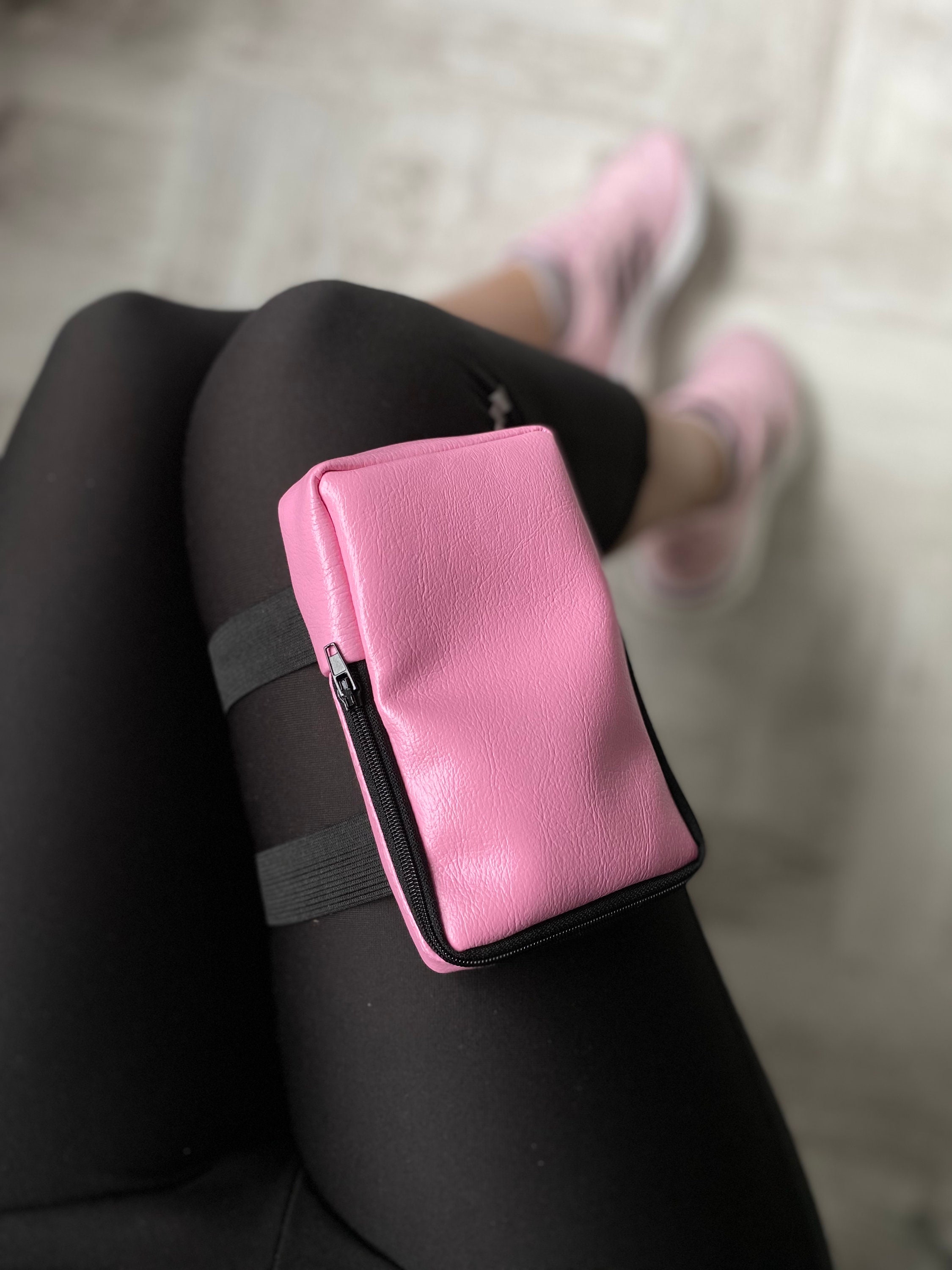 Light Pink Leg Bag Thigh Bag Utility Belt Thigh Purse Leg Etsy