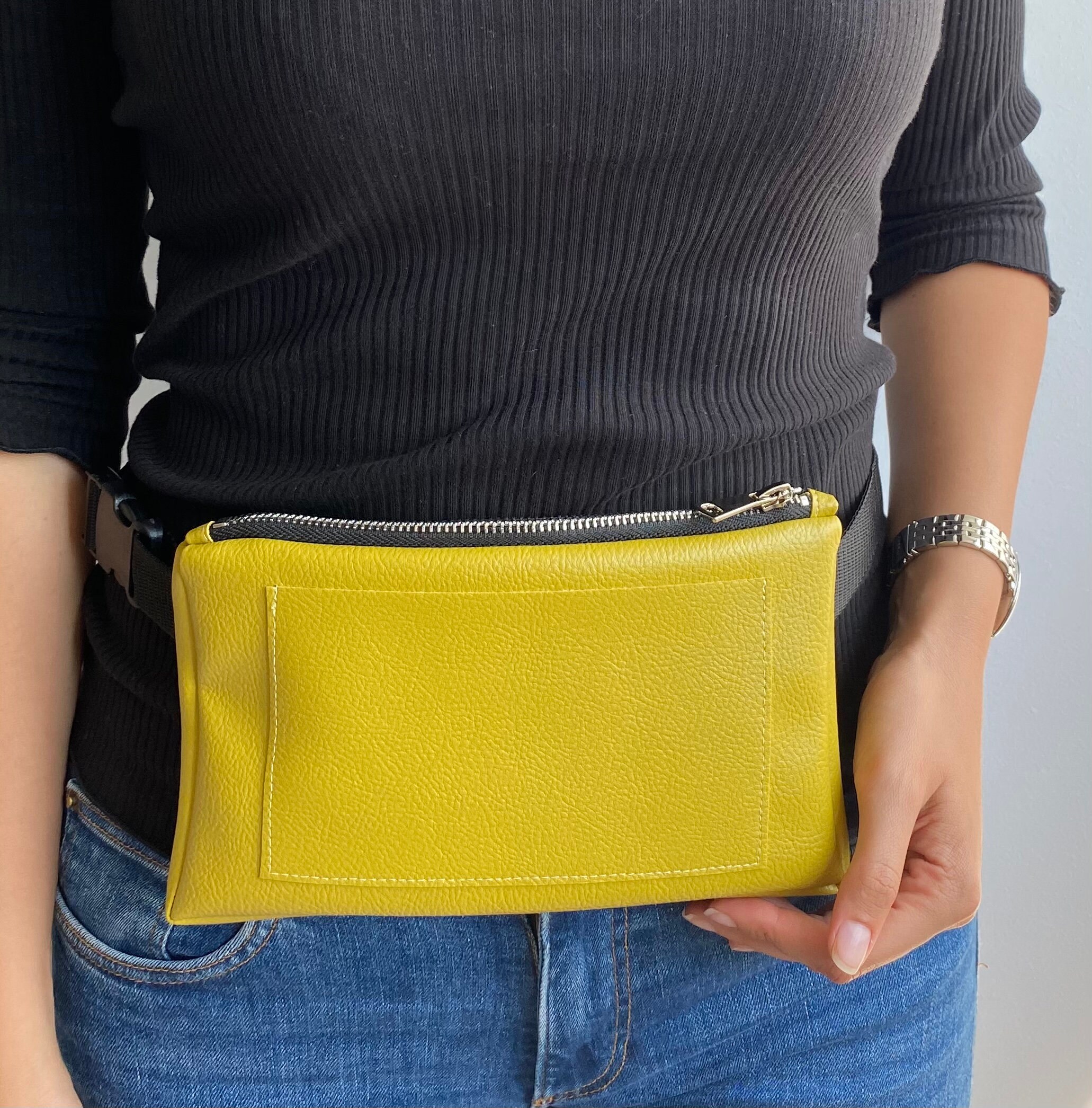 Pistachio FANNY PACK Hip Bag Hands Free Belt Bag Festival Bag