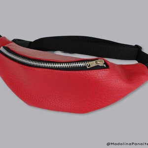 Rote FANNY PACK Hände frei Gürteltasche Festival Tasche Reisetasche perfektes Geschenk für ihre stilvolle  trendy Freundin Bum Tasche