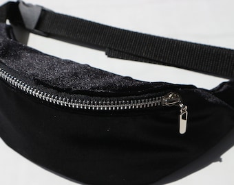 velvet fanny pack