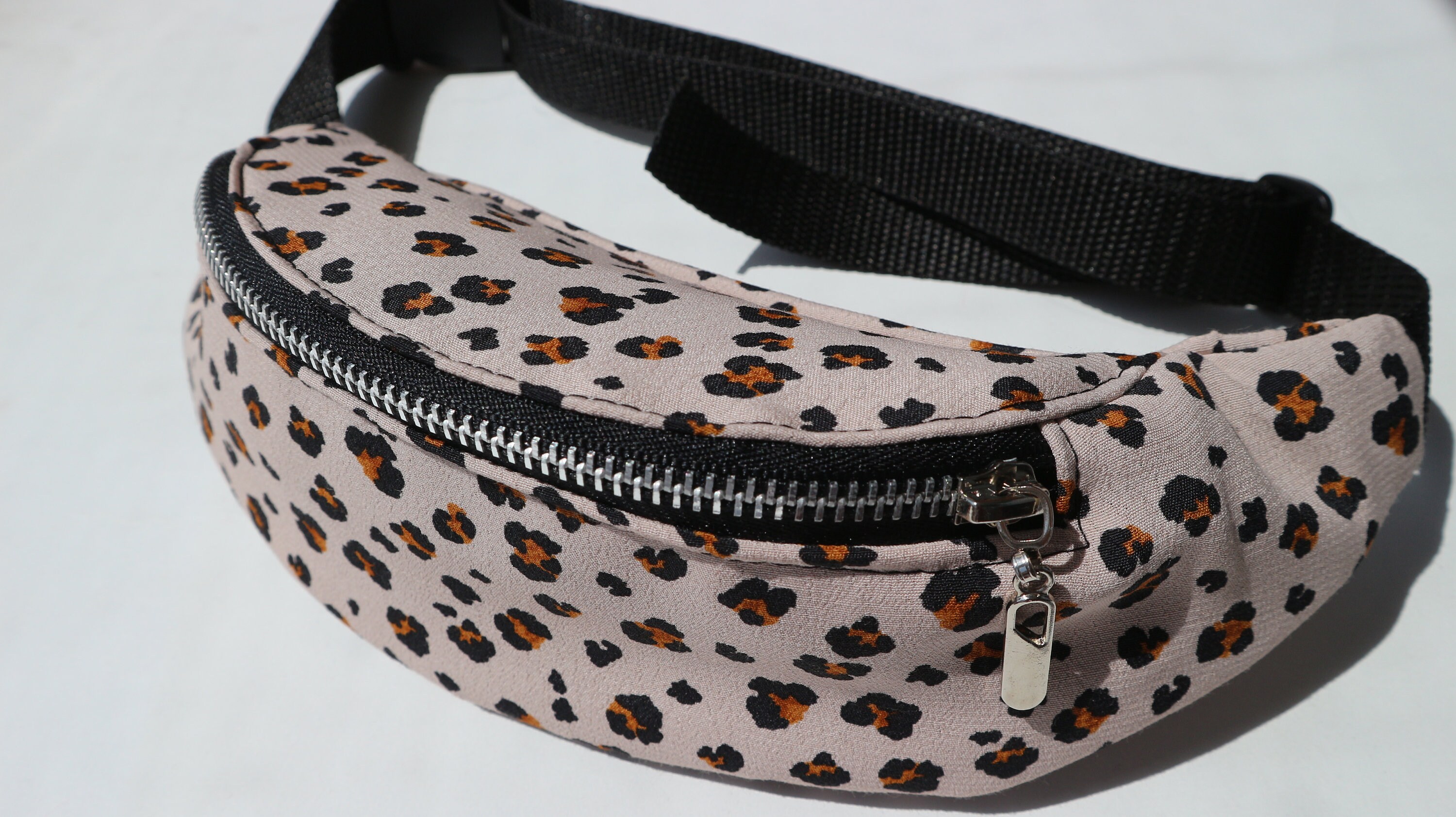Leopard Print Fanny Pack Hands Free Belt Bag Festival Bag Travel Bag Holiday Bag Gift for Women Animal Print Bag Cotton Bag Etsy Ireland