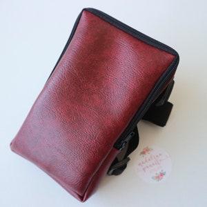 Sac à jambe imperméable en marbre de Bourgogne, sac à cuisses, sac à main pour jambes de course Balade à vélo, jarretière de jambe, iPhone 8,9, X, 11,12, porte-passeport de carnaval