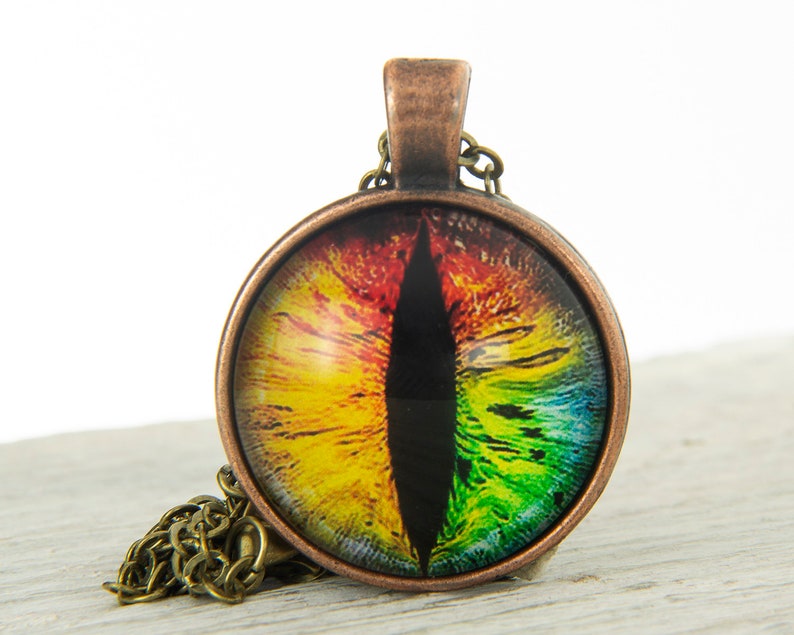 Dragon Eye Pendant Dragon Eye Necklace Evil Eye Necklace All Seeing Eye