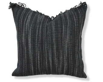 Fringed Thai Hmong Pillow Cover, Isla