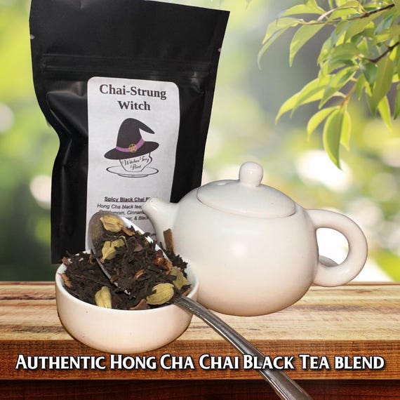 Organic Hong Cha Chai Black Tea - Spicy Witch Tea Blend