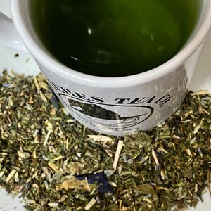 Awaken the Witch Kangra Spring Green Tea 0rganic Fair Trade Witches Tea Gift image 6