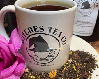 Rich Witch - Nilgiri Tropically Floral Strong  Black Tea - Organic Fair Trade - Witch Tea -  Gift