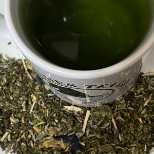 Awaken the Witch Kangra Spring Green Tea 0rganic Fair Trade Witches Tea Gift image 2