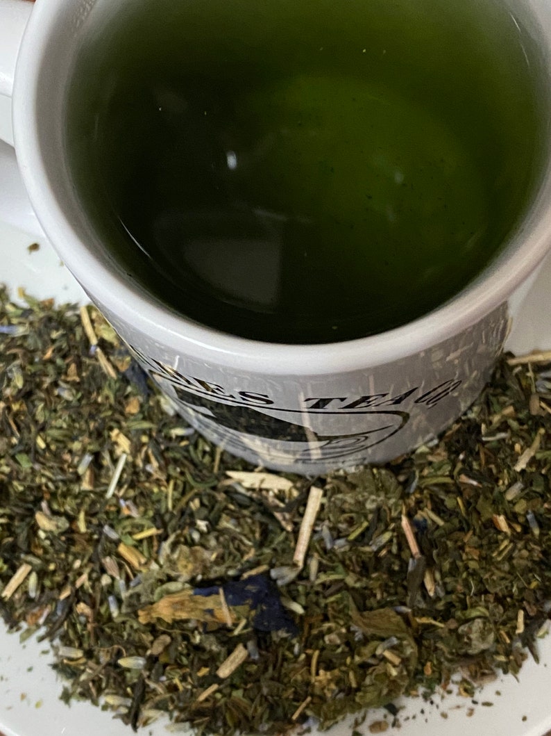 Awaken the Witch Kangra Spring Green Tea 0rganic Fair Trade Witches Tea Gift image 2