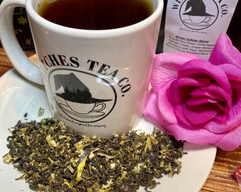 Colder Than a Witch’s... Yunnan Chinese Breakfast Black Tea Blend - Organic Fair Trade - Winter Tea Blend - Witches Tea - Gift