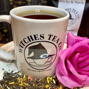 Witchy & Nerdy Keemun Congou Black Tea Blend 0rganic Fair Trade Smart Tea Witches Tea Gift image 1