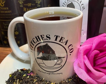 It’s a Witch Thing, a full moon inspired Strong Black Ceylon Tea Blend - Organic Fair Trade - Witches Tea - Mother’s Day Gift