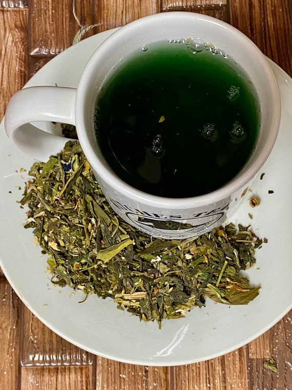 The Witch’s Song - Throat Chakra Tea - Dragonwell Green Longjing - 0rganic Fair Trade - Witches Tea - Gift -Singing Vocalist