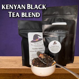 Voodoo Witch Kenyan Black & Purple Tea Blend with Ashwagandha