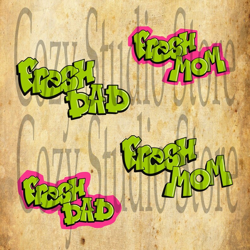 Fresh Prince Svg Fresh Mom Fresh Dad Fresh Prince Vector Etsy