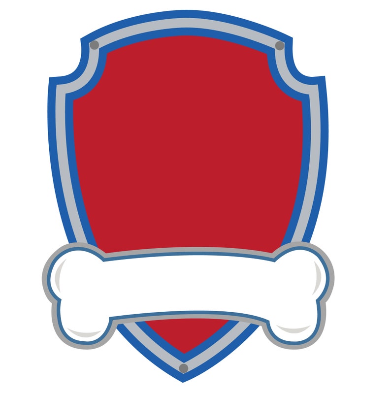 Paw patrol SVG Paw patrol Shield SVG Paw patrol Shield EPS ...
