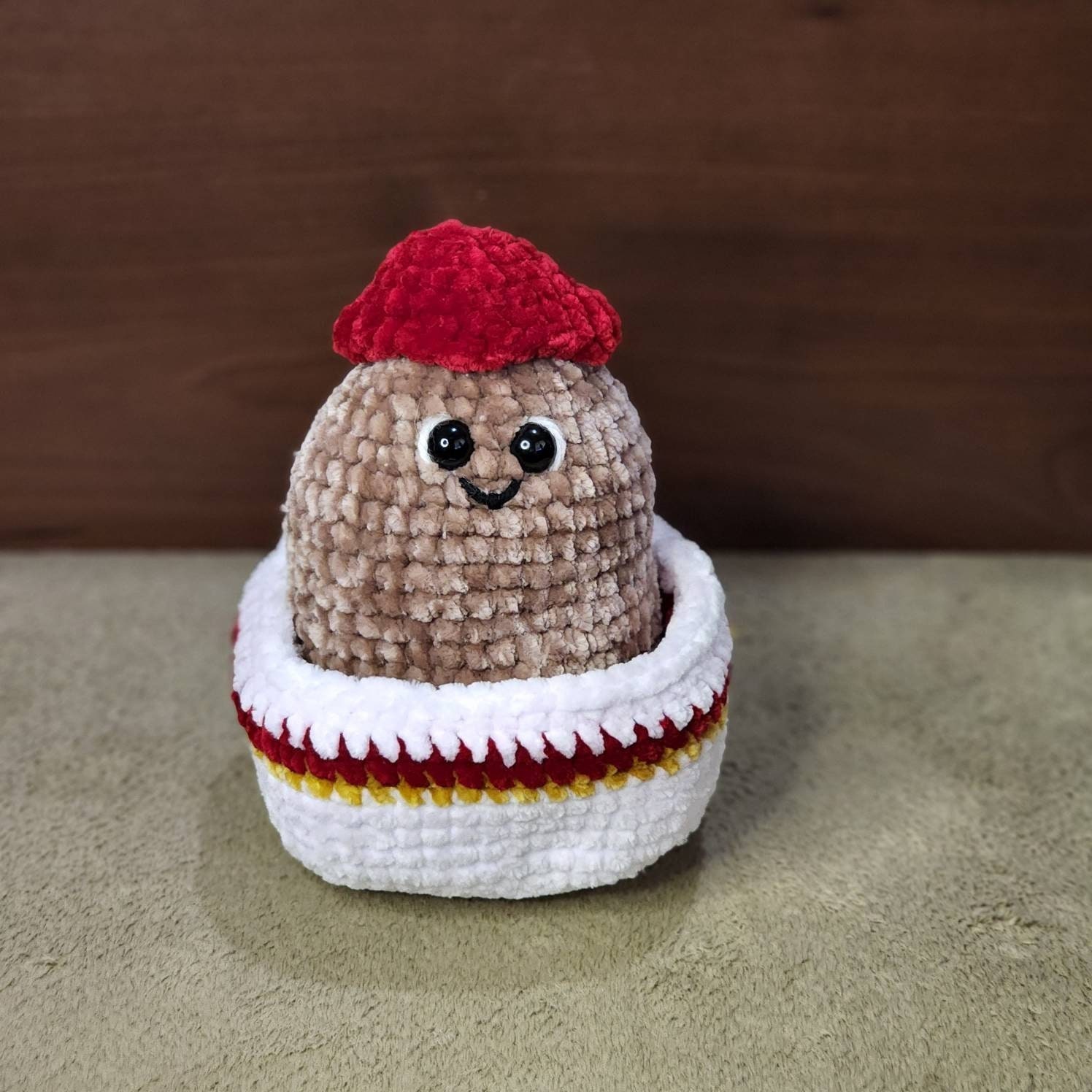 stuffed chicken nugget toy