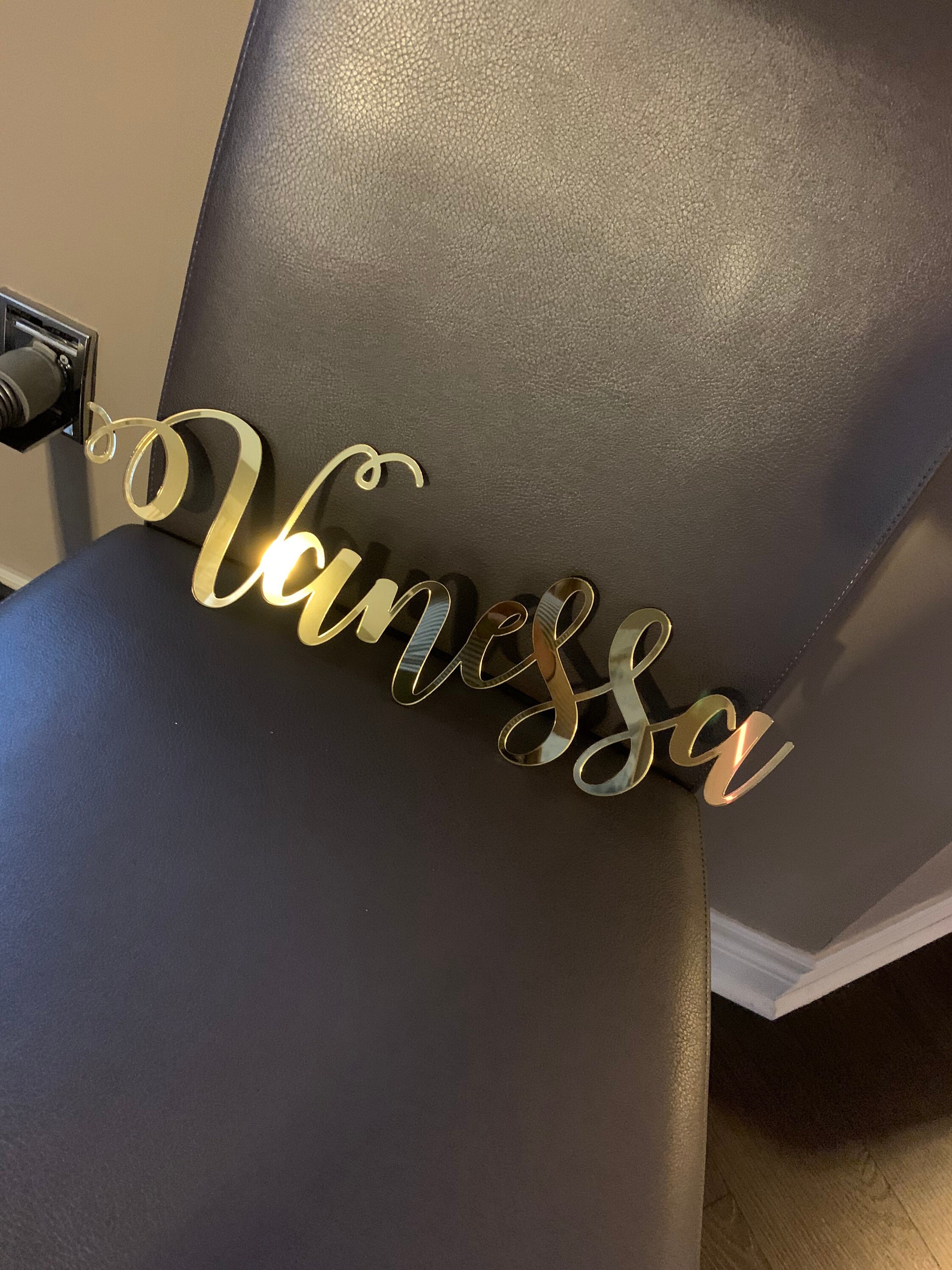 Laser Cut Acrylic Name Wall Decor Event Decor for Backdrop Etsy Canada