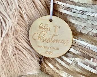 2024 Christmas Ornament | Baby's First Christmas | New Baby Ornament | New Baby Christmas Ornament | Baby's 1st Christmas | First Christmas