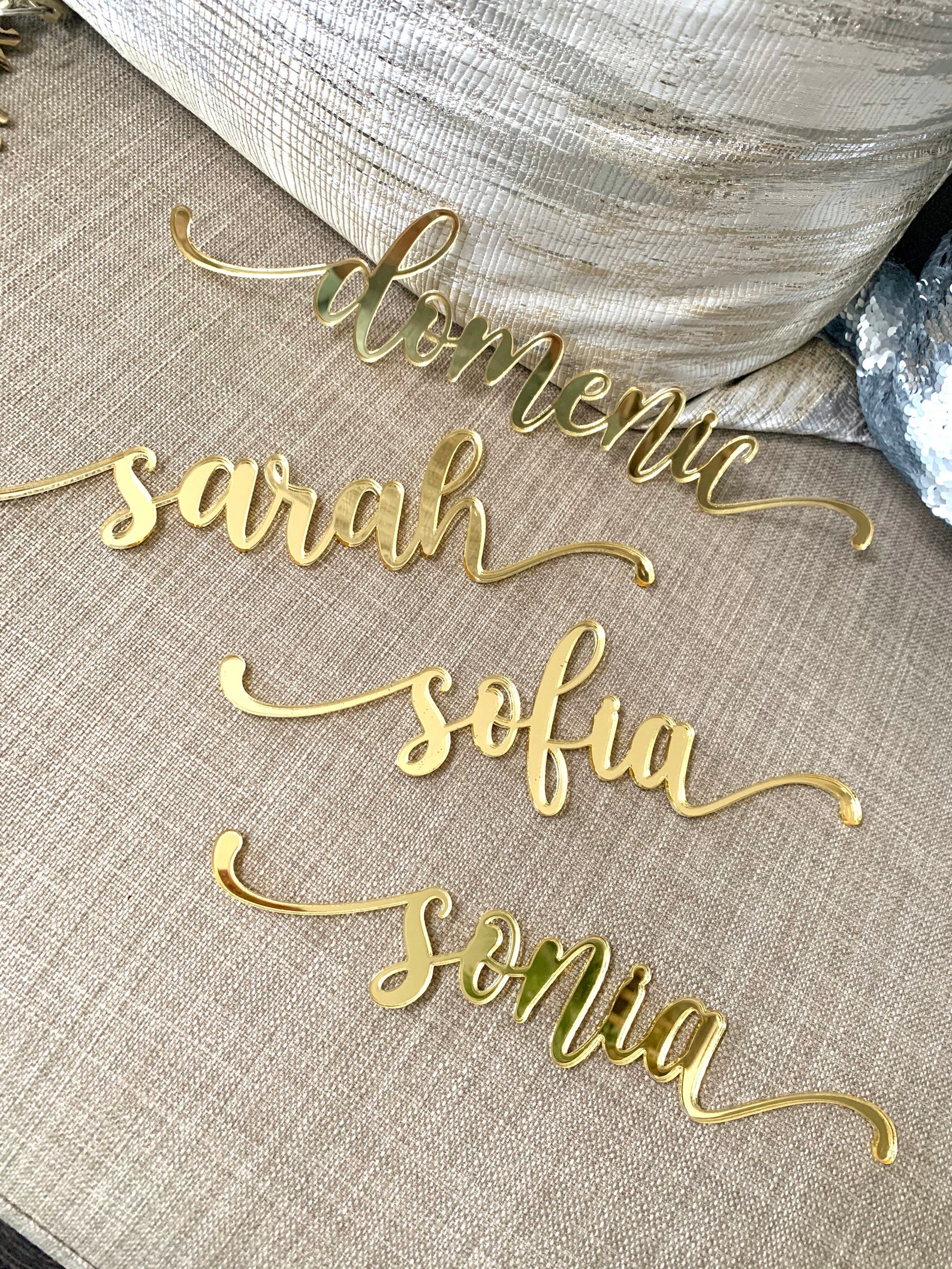Laser Cut Acrylic Name Wall Decor Event Decor for Backdrop Etsy Canada