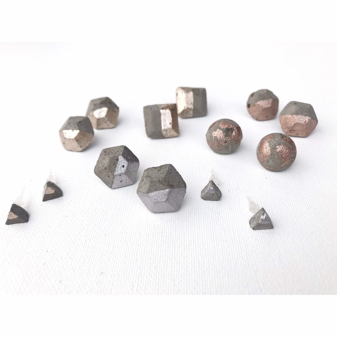 Bronze concrete hex for sensitive ears Etsy