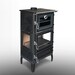 Stove 306-3D, Wood Stove, Fire Pit, Fireplace, Wood Burning Stove, Fire Pits, Cooking, Iron Stove, Mini Stove, Cooking Healter, Tiny House 
