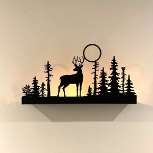 Shade of Nature Candle Holder - Metal Wall Art,Gift for Her,Metal Wall Hanging,Office Wall Art, Wall Decor, Living Room Decor, Wall Art,