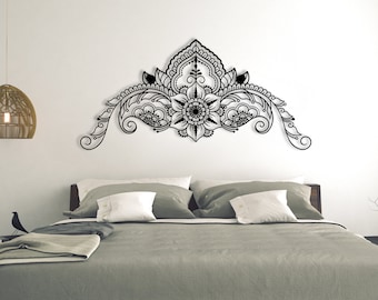 Saraswati – Mandala Wall Art, Metal Wall Decor, Bedroom Wall Decor, Metal Wall Art, Nature Art, Wall Art, Above Bed Decor, Large Wall Art