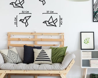 Simplicity 3D Bird Popular Wall Sculptures Decor Bedroom Living Room Garden 